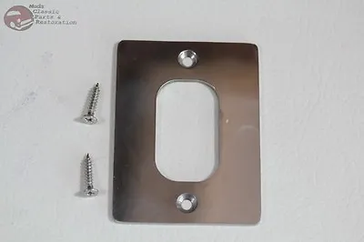 Ford Model A Park Emergency Brake Stainless Steel Trim Plate Hot Rat Street Rod • $16.32