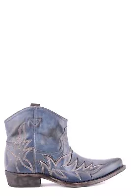 Booties Materia Prima By GOFFREDO FANTINI Blue EAR648 • $174.81