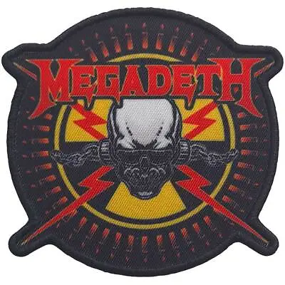 £3.99 • Buy Megadeth -  Bullets  - Woven Sew On/iron On -  Woven Patch - Official Item