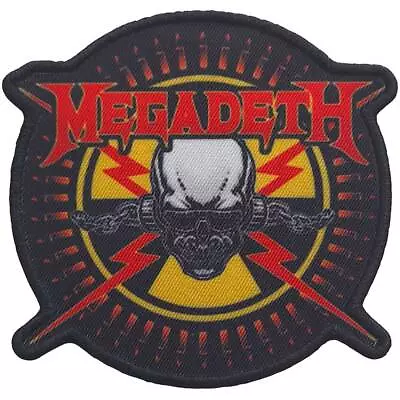 £3.99 • Buy Megadeth -  Bullets  - Woven Sew On/iron On -  Woven Patch - Official Item