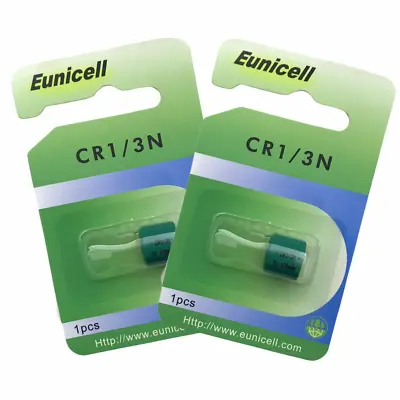 CR1-3N Batteries 1/3N (10 Pack) 3V Lithium DL1/3 N CR1/3N 2L76 Eunicell UK • £19.99