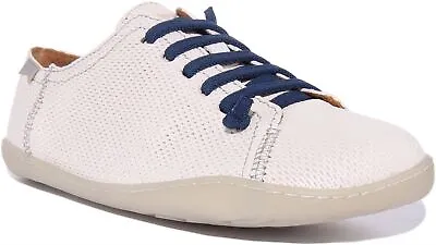 Camper Peu Cami Mens Elastic Laces Casual Leather Shoe In Grey UK Size 6 - 12 • £79