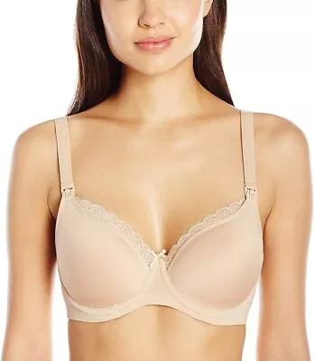 Panache Eleanor Molded Spacer Nursing Underwire Bra (9081) 32E • £26.06