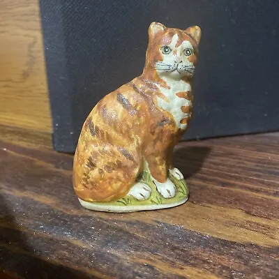 Vaillancourt Folk Art Cat VFA-51 1987 Chalkware • $45