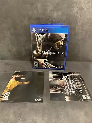 Mortal Kombat X (Sony PlayStation 4) PS4 Tested Working • $8.97