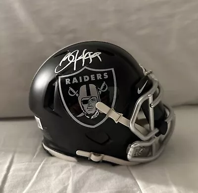 Bo Jackson Signed Oakland Raiders Blaze Mini Helmet. Fully Loaded!! Beckett COA • $299.99