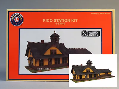 LIONEL 83440 RICO PASSENGER TRAIN STATION KIT O GAUGE Depot Building 6-83440 NEW • $52.96