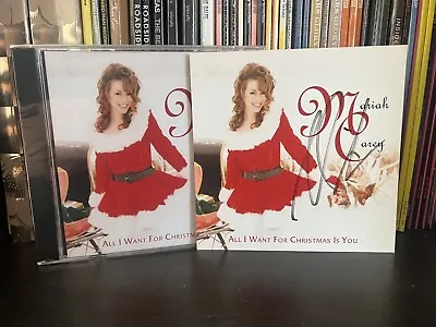 Mariah Carey Signed All I Want For Christmas Is You Cd + Autographed Booklet • $39.99