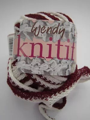 Wendy KNITIT Tape / Web / Scarf Yarn. Pick Shade. Fine Merino Wool 50g Ball. • £1