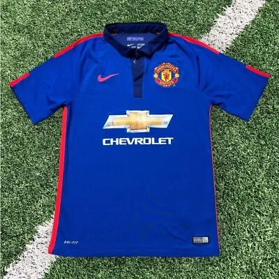 Manchester United Football Shirt Nike 3rd Kit 2014/15 Men's Small Original • £34.99