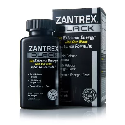 Zantrex Black Rapid-Release Softgels - 84 Count • $70