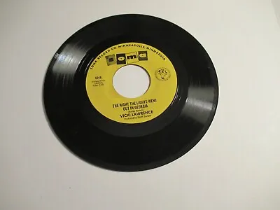 Vicki Lawrence: Night The Lights Went Out In Georgia / He Did With Me / 45 Rpm • $8