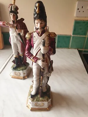 £19.99 • Buy Capodimonte Figure Of A Soldier With Musket