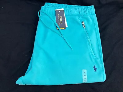 Polo Ralph Lauren Mens  Athletic Jogger Pants Blue Size Xxl Nwt Rrp £165 • £65