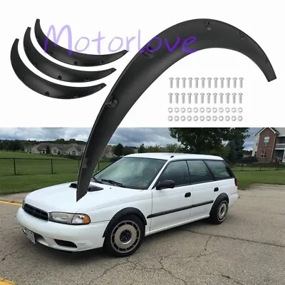 4X 34  For Subaru Outback UNIVERSAL Fender Flares Extra Wide Body Wheel Arch • $62.99