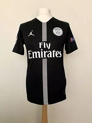 Paris Saint-Germain 2018-2019 Third Champions League Mbappe Nike Jordan Shirt • $274.85