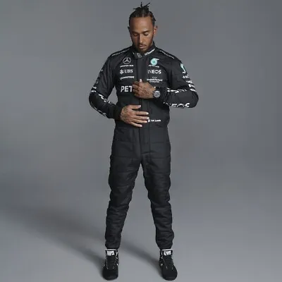 2023 Lewis Hamilton Mercedes F1 Racing Suit Go Kart Race Suit • $75.55