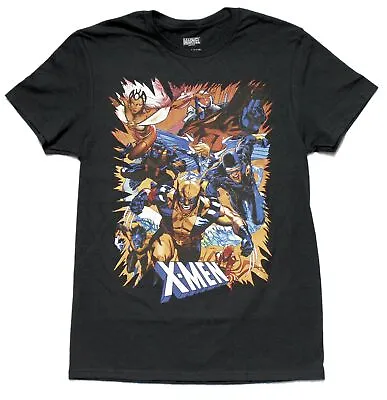 X-Men Mens Shirt - With Magneto  Full Speed Charge Attack • $26.98