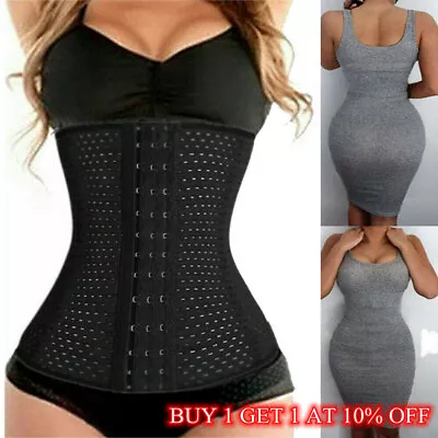 £5.99 • Buy Body Shaper Waist Training Trainer Cincher Underbust Boned Slim Corset Shapewear