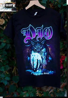 Dio Rock Band Tour T-Shirt Black Tee New Vintage Diver Last Unisex Line Concert • $19.99