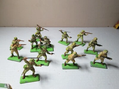£19.99 • Buy Vintage Britains Deetail  WW11 Japanese  Infantry  Plastic Toy Soldiers 1/32