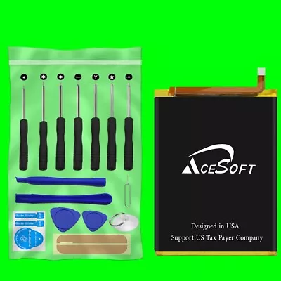 5100mAh Battery Repair Screwdriver Kit Tools F Motorola Moto G Power 2022 XT2165 • $31.65