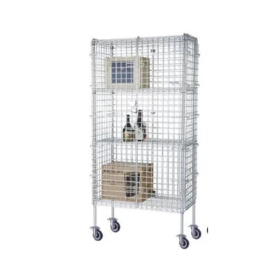 $869.99 • Buy CenPro 30V-922 Mobile Wire Shelving Kit, 24x60x69, Chrome Finish