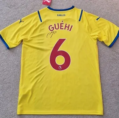 £59.99 • Buy Crystal Palace Away Shirt SIGNED BY GUEHI 6