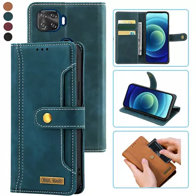 For ZTE Blade X1 5G Notebook Style Card CaseLeather Magnetic Flip Phone Case • $9.39