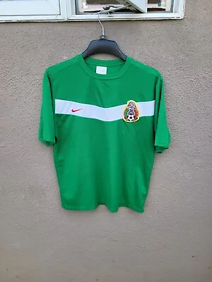 Vintage 2005/06 Nike Mexico Soccer Jersey Size L Large • $52.99