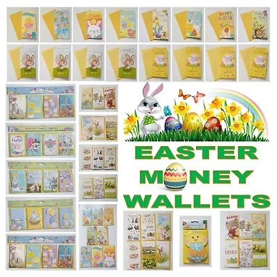 Easter Money Wallet Relation Card Gift Voucher For All The Family Chick Rabbit • £1.29