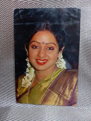 Bollywood Actors: Sridevi Rare Postcard Post Cards • $20