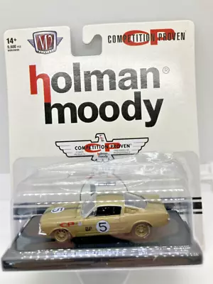 M2 Machines 1:64 Scale 1965 Ford Mustang Fastback 2+2 Race Car HOLMAN MOODY • $8.15