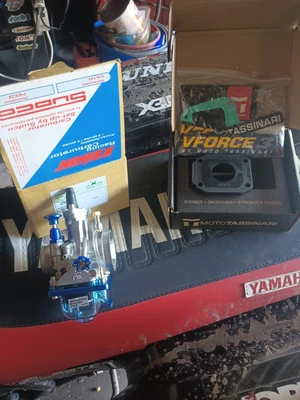 $110 • Buy 85-02 Cr80r Rb 85r Rb Carb/ Reeds Combo Vforce,3 Keihin Pwk 28