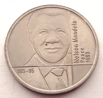 NETHERLANDS NOBEL PRIZE WINNERS NELSON MANDELA 1993 Medal 30mm 9.3g Cu-Ni. 1T3.4 • £10.62