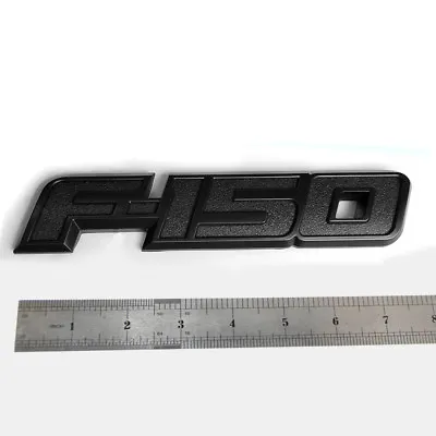 1x OEM F-150 Rear Tailgate Emblem Fits F150 Black 3D Logo F 09-14 CL3Z-9942528-A • $18.84