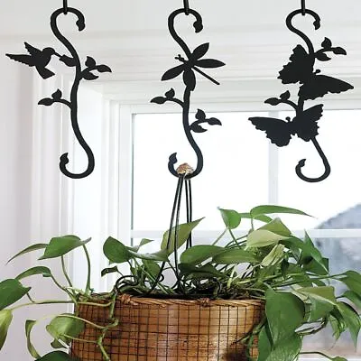 S-Hook Decorative Plant Hangers In 7 Styles Made In USA • $13.85