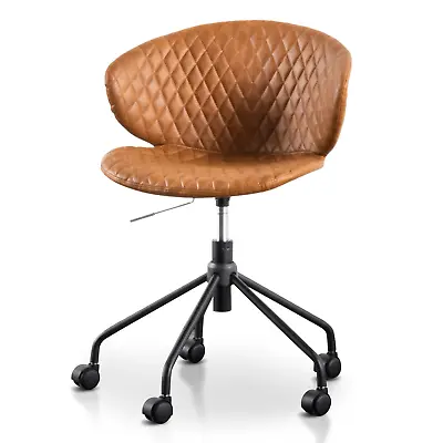 $200 • Buy Amos Office Chair - Tan With Black Base