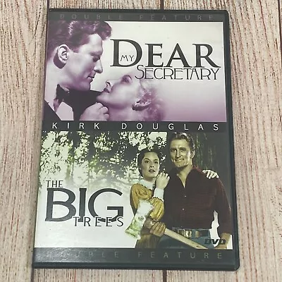 Double Feature My Dear Secretary The Big Trees Dvd Kirk Douglas • $1.99