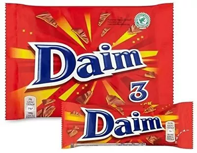 New Daim Bar 3 X 28g Pack Of 2 Uk • £5.96