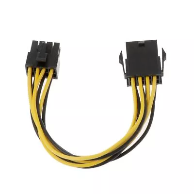 CPU 8 Pin Male To 8Pin Female EPS Power Extension Cable For Motherboard • £3.54