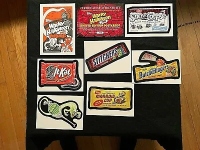 2013 Topps Wacky 003/666 Halloween Postcards Limited Edition Set Artists Signed • $85.29
