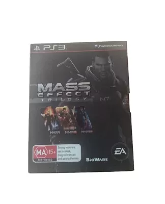 Mass Effect Trilogy PS3 Game PLAYSTATION 3 - MASS EFFECT 1/2/3 • $49.97