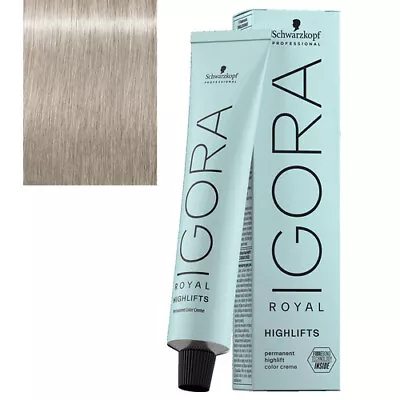 SCHWARZKOPF PROFESSIONAL IGORA ROYAL HIGHLIFTS Special Blonde Cendre Extra 12-11 • $25.95