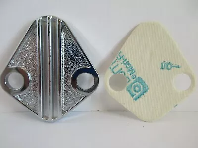 BIG BLOCK MOPAR FUEL PUMP BLOCK OFF PLATE CHROME Bb Mopar 383440 #2058X     • $9.95