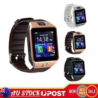 DZ09 1.56inch Bluetooth Camera Smart Watch Fitness Sports Run GSM GPRS SIM AU • $20.80