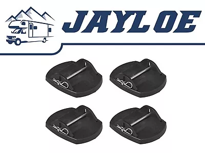 JAYLOE Big Foot X4 CARAVAN Corner Steadies RV Stabilizer Legs/Feet/Jack Pads • $24.95