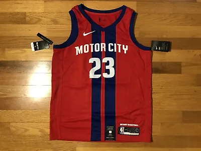 New L Nike Detroit Pistons Blake Griffin Jersey Motor City Edition AV4636-658 • $80