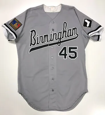 Michael Jordan Birmingham Barons Authentic Wilson Road Team Issued Jersey 44 • $1599.99