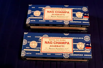 2 X 250 Gm Boxes**500 Gram**sai Baba Nag Champa Incense** • $42.75